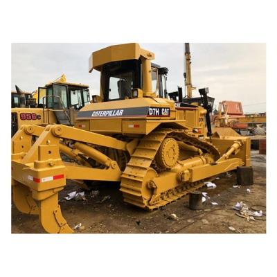 China Construction works used bulldozer CAT D7H crawler bulldozer for sale