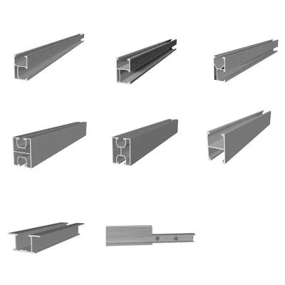 China Anodized 41mm Pv Mounting Rails Aluminium Solar Rail Customized for sale