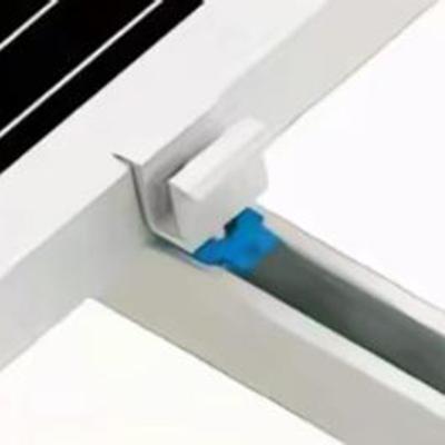 China Anodized Surface Solar Panel Clamp 60m/S Mid Clamps Solar Panels for sale