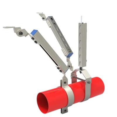 China Bolted Seismic Hangers For Pipe Seismic Bracket Corrosion Resistance for sale
