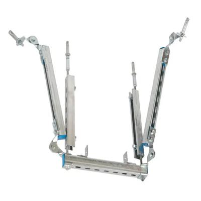 China Steel Earthquake Foundation Bracing Seismic Bracket Low Maintenance for sale