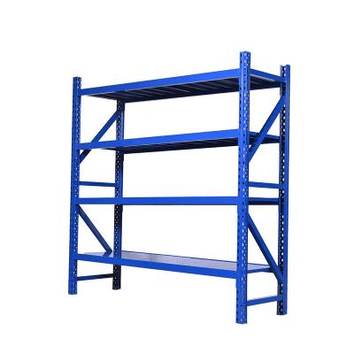 China Customized 4 Tier Industrial Shelf Heavy Duty Storage Shelves For Organization for sale