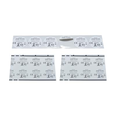 China Good Supplier Electric Toothbrush Waterproof Customized Label Coated Paper Material Sticker for sale