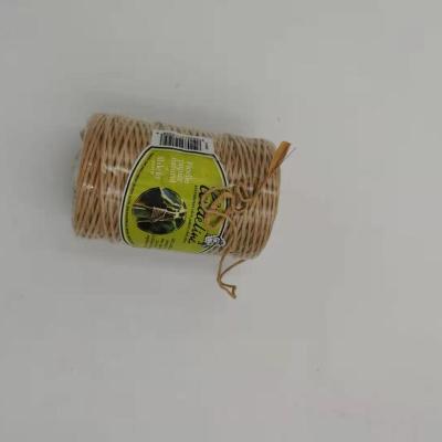 China Natural Floral Paper Wire 2mm Binding Rope 328ft Brown Vine Wire Waterproof Paper Wrapped Rustic Floral Craft Wire Style for sale