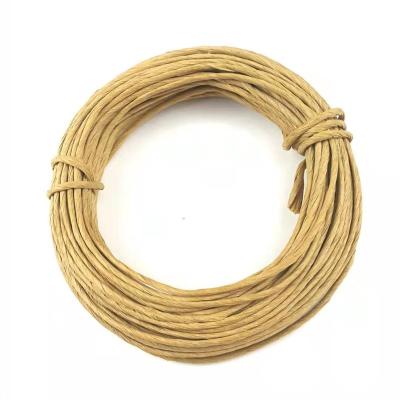 China Metallic Binding Wire Wrap Twist Rustic Feet Covered with Measuring Paper 2mm 26 Floral Vine 45 Wrapping Paper for Art Craft Flower Bouquets for sale