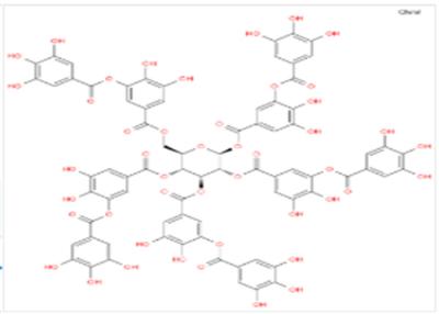 Cina C76H52O46 CAS antiossidante acido tannico 1401-55-4 in vendita