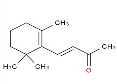 Cina C13H20O Beta Lonone Cas 79-77-6 estratti naturali della pianta in profumeria in vendita