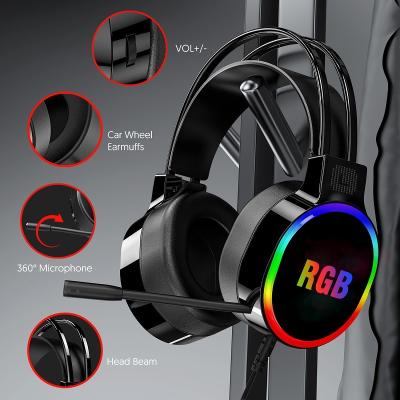 China High Quality Headphone Earphone Microphone Headset Gaming Headphones Wired for sale