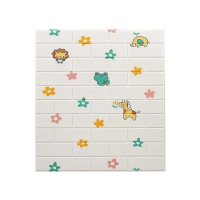 China Modern Disposable Self Adhesive Textured Easy Install Holy Mountain Wallpaper Tile Wallpapers for sale