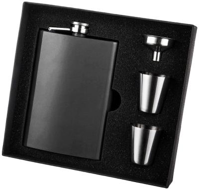 China Viable 8 Ounce Pocket Hip Flask Set Capacity Custom Logo New Scale 18/8 Stainless Steel Flask For Liquor 100% Leak Proof Drinking Straight for sale