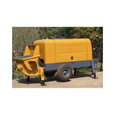 China Machinery Repair Shops Specialist Manufacturers Mobile Concrete Mixer With Diesel Pump Trailer Concrete Pump for sale