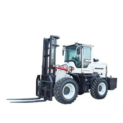 China Construction works Best selling high quality professional cross country forklift diesel forklift for sale