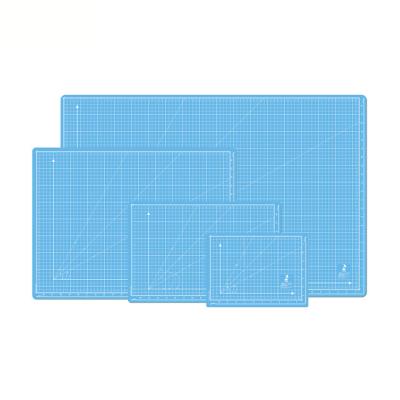 China PVC A3 cutting mat 60X45cm Thickness 3mm 3 Layers Basic Recycled PVC grade Selfhealing Cheap Cutting Mat for craft wholesale price for sale