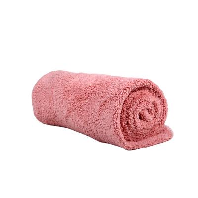 China Deluxe Magic Gym QUICK DRY Coral Microfiber Velvet Towel for sale