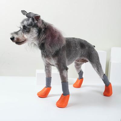 China Viable Factory Wholesale Nonwoven Rubber Waterproof Sports Short Type Walking Pet Shoes for sale