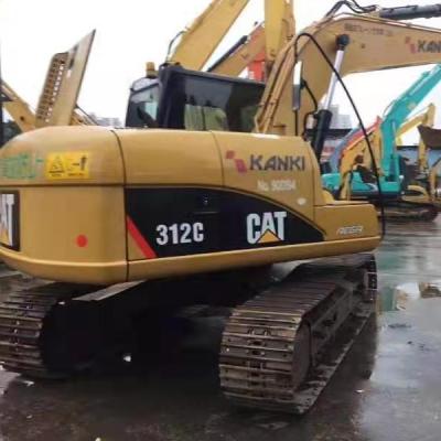 China Construction works Used Original Japan Cat 312 Excavator for sale