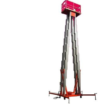 China Extensively Reinforced Electric Telescopic Hydraulic Outdoor Scissor Lift Mobile Platform Truck Multi-Post Material Lift for sale