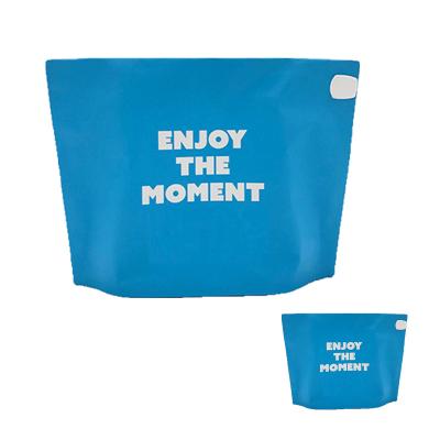 China Hot Selling Eco-friendly Packaging Moisture Proof 3.5G Mylar Reusable Plastic Food Grade Storage Zipper Blue Slider Bags Custom Child Proof for sale