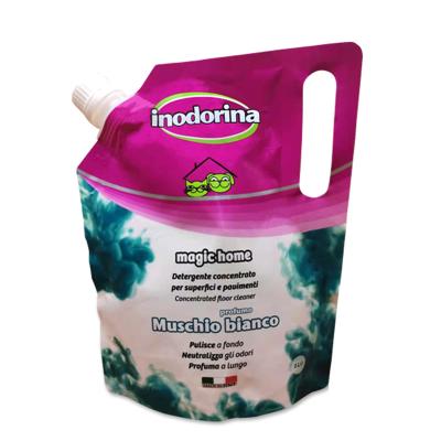 China Safe Mylar Free Sample Small Mini Pouch Packaging Drinks Liquid Water Bag Convenient Run Pouch With Spout Spout Pouch for sale