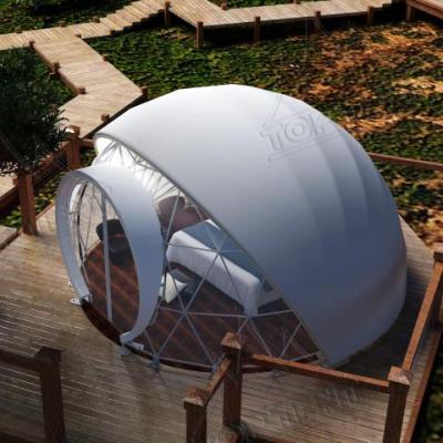 China Good Quality Luxury Hotel Living Geodesic Dome House Tent For Accommodation Event Dome-01 for sale
