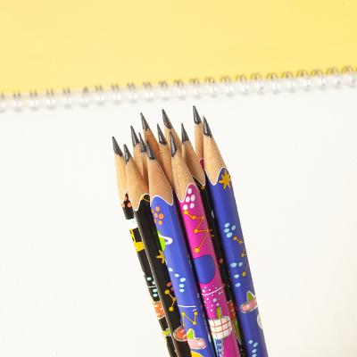 China office & School Pencil Factory Customize Non-Toxic Student HB Writing Graphite Pencil for sale