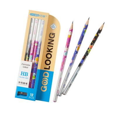 China office & Hot Selling School Pencil Student Non-Toxic HB Writing Graphite Pencil for sale