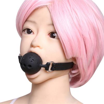 중국 뜨거운 판매 성인 섹스 제품 입 공 gag 플러그 섹스 노예 세트 판매용