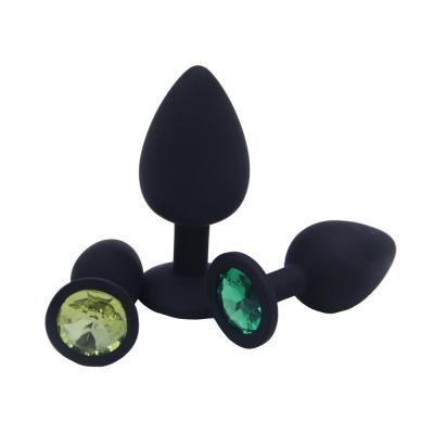 China Brinquedo sexual para homens Brinquedo sexual plug anal Brinquedos sexuais médicos Silicone Plug anal sexual 41 mm x 92 mm tamanho à venda