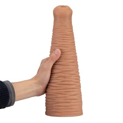 China brinquedos artificiais do sexo da massagem da próstata do vibrador do nariz do elefante do galo de 100mm*295mm à venda