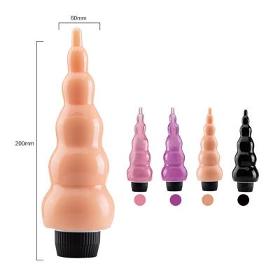China pênis realístico da estimulação do vibrador do galo das mulheres de 200mm para o bichano à venda