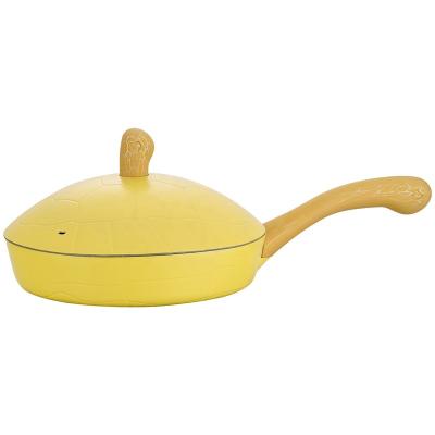 China Minimalist Tortoise Style Casserole Star Anise Non-Stick Pan 26 Cm for sale