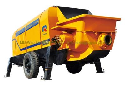 China Hydraulic Concrete Pump , Concrete Stationary Pump 1400mm Filling Height for sale
