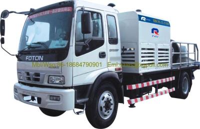 Cina Colpo massimo montato camion della pompa per calcestruzzo 1800mm con il regolatore a distanza metallico in vendita