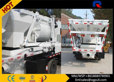 China Mobil Beton Zement-Mischer-LKW 100kW Generator Wireless Remote Control zu verkaufen