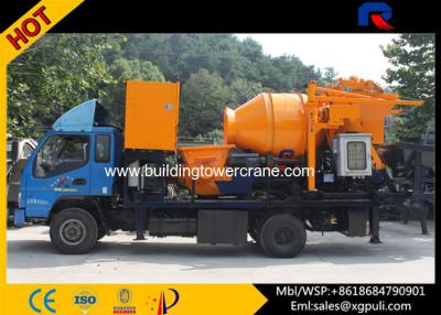 China S Rohr-Ventil Tragbare Betonmischer Pumpenfahrzeug Motorleistung 37kW zu verkaufen