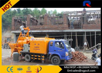 China Man Betonmischer-LKW mit Pumpe, Beton Truck Pump 12-23cm Slumps zu verkaufen