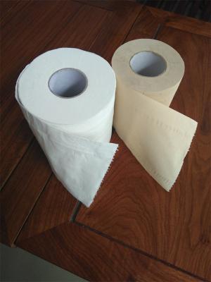 China 2-5 Papel higiénico de bambú de pliegue con una fuerte resistencia y un patrón en relieve en venta