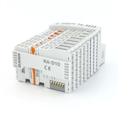 China 2 Channel Remote I/O Module 270mA 24V IP20 Modbus Industrial Ethernet Bus for sale