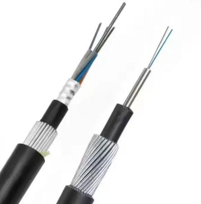 Chine Cable à fibre optique anti-rongeurs haute performance 72CORE GYTA33 fil à fibre optique extérieur G652D câbles de communication pour enterrement direct à vendre