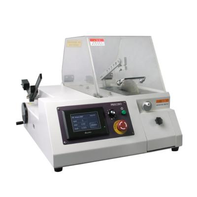 China Low Speed Machinery Repair Shops Diamond Saw Metallographic Specimen Cutting Machine for sale