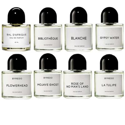 China Super Bibliotheque OEM White Cedar Perfume Long Lasting Spray Perfumes 17 Kinds 100ml Byredo Women Man Smell Long Lasting Perfume Gypsy Water Perfume High Quality for sale