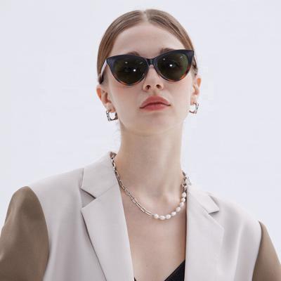 China Fashion Sunglasses 2024 Fashion Trendy uv400 Boutique Square Cat Eye Tortoiseshell Frame Shades Elegant Designer Brand Sun Glasses Women Sunglasses for sale