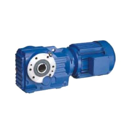 China Reliable Construction Material Shops K Series Quality Motor Gear Box Bevel Geared Helical Speed Reducers With Hollow Shaft for sale