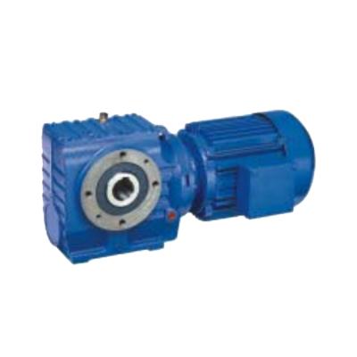 China Adapted excellent quality S series motor gear box helical speed bumps from building material stores with hollow shaft for sale