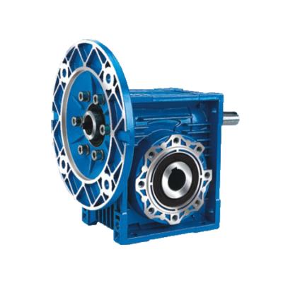China Building Material Shops NMRV Electric Motor Worm Gear Speed Reducers Equip With Double Input Shaft for sale