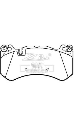 China Mercedes_Benz CL600 005 420 89 20 Mercedes Brake Pads / Car Brake Pad for sale