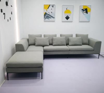 China New Design Convertible L Shape American Sofa Large Size Corner Sofa for sale