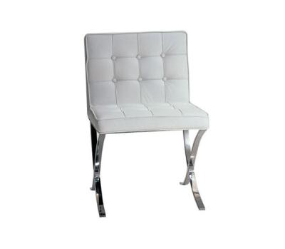 China Modern Hotel Hospitality Upholstered Black Leather Dining Chair 8030-D# for sale