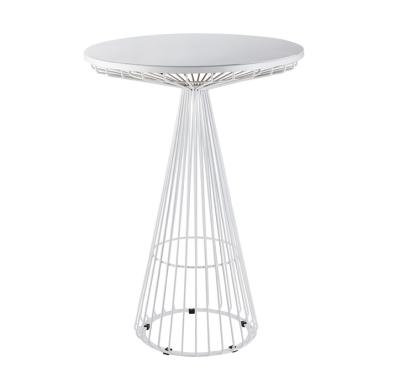 China Modern Wire Steel Frame Bar Rack / Bar Table Bar-3391# for sale
