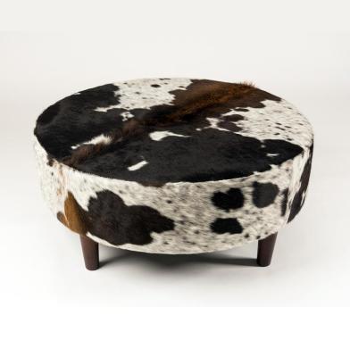 China Big Convertible Stool Real Cowhide Furniture For Living Room for sale